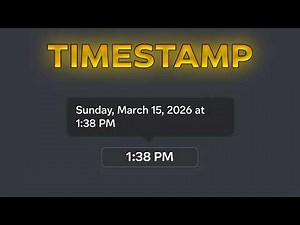 How to Make a Discord Countdown Timer Using Timestamps