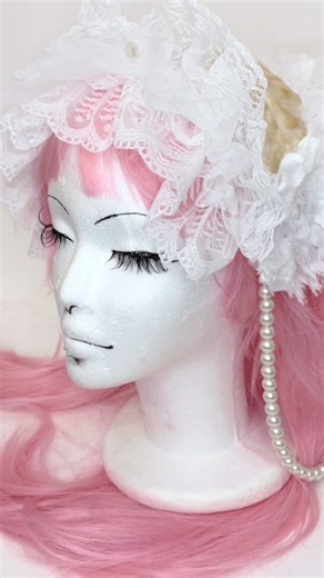 Be sure to check my store!Gotikaromantika on Etsy #jfashion #egl #lolitafashion #gothicelegantlolita #goth #sewing #headpiece