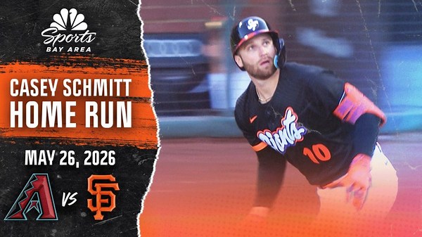 Casey Schmitt's sixth homer in last 10 games puts Giants ahead early vs. D-backs