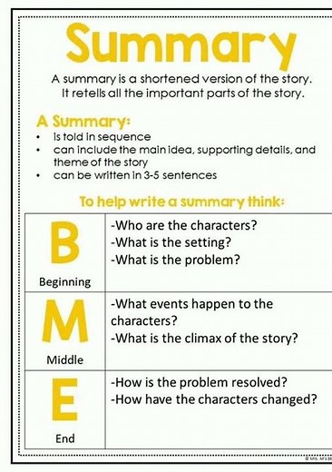 What is summary and Trick to make summary