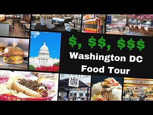 Washington DC Food Tour for Every Budget #emptynester #travel #food #washingtondc
