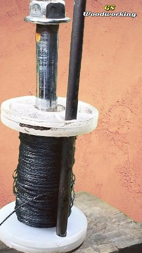 Rope Winder Tool #reels #fb | GS Woodworking