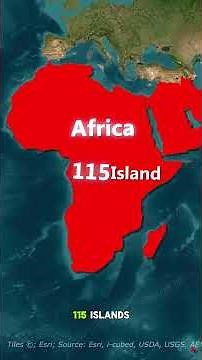 The Smallest Country on Every Continent 🌍 #worldfacts
