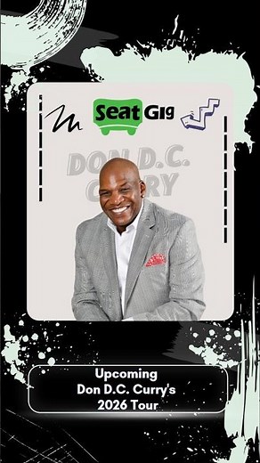 🎤 Don “D.C.” Curry Live Comedy Tour 2026! 🎤 - #DCCurry #DonDCCurry