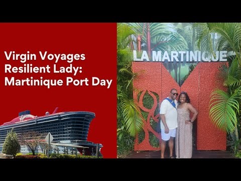 Martinique Port Day on Virgin Voyages 🇲🇶 | BEST Excursion + What Surprised Us