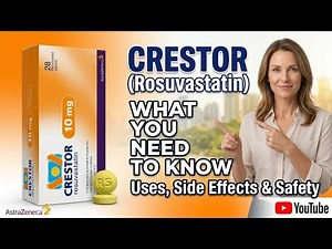 Rosuvastatin 10 mg (Crestor) Guide: How It Works, Dosages & Safety Tips #crestotablet