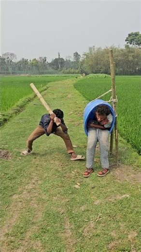 The man had two legs.