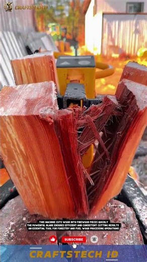 Firewood Cutting Machine for Fast and Efficient Wood Processing Operations #machine