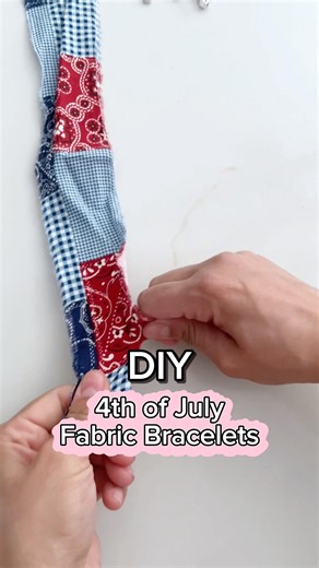 DIY Fabric Bracelets