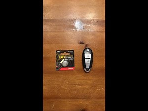 How to replace the Suzuki Swift key battery