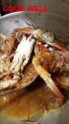 Cooking fresh crab - home made style