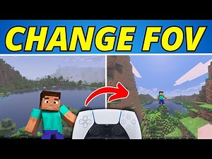 How To Change FOV On Minecraft PS5/PS4 or Xbox