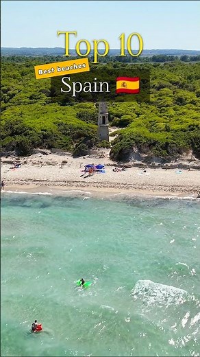 Spain 🇪🇸 Top 10 Best Beaches | Ultimate Summer Escape #Spain #Travel #Beaches #Summer