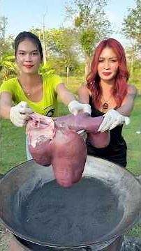 Cooking yummy pig liver recipe