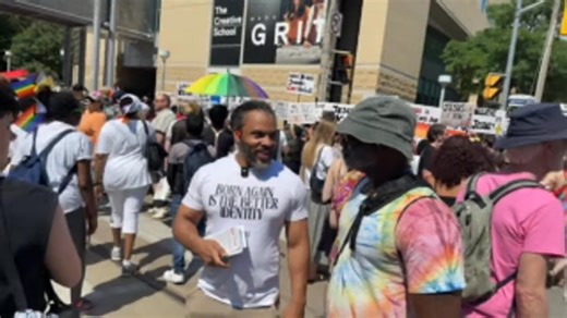 4K views · 151 reactions | Toronto Pride parade 2025 with David Lynn | Christ's Forgiveness Ministries | Facebook