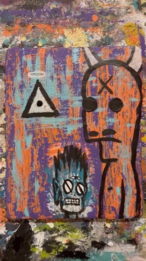 Day 345: Painting Over the Same Artwork for a Year (After the Noise) 👁️