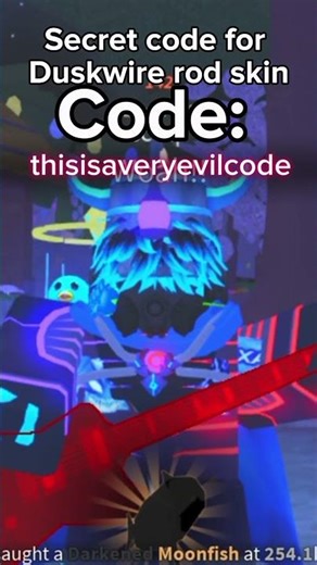 Secret rod code #roblox #fisch