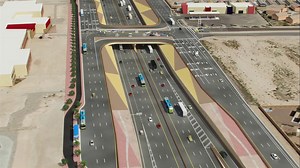 El Paso's newest freeway under construction on the eastside