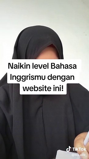 Bahasa Inggrismu masih ngadat? Yuk intip website berikut yang bakal naikin level baahasa Inggrismu. Cuusss... sign up! #linguagrow #englishwebsite #fypシ゚ #learningenglish #englishvocabulary #englishspeaking #website