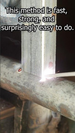Genius 90° Square Tube and Pipe Connection Trick!