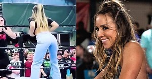 Watch: Former WWE star Chelsea Green stuns fans by exposing herself at wrestling event