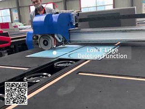 3 in 1 CNC Glass Cutting Machine with Low E Edge Deletion Function, with Automatic Glass Loading