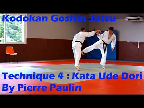 Kodokan Goshin Jutsu Technique 4 : Kata Ude Dori