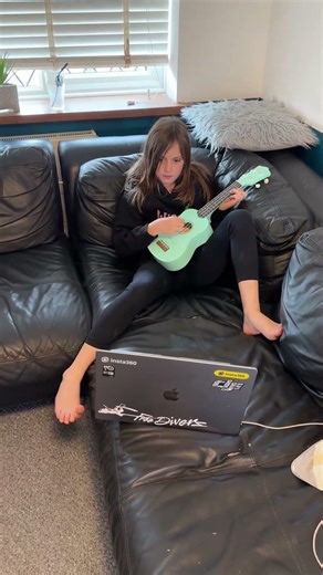 First ever ukulele lesson