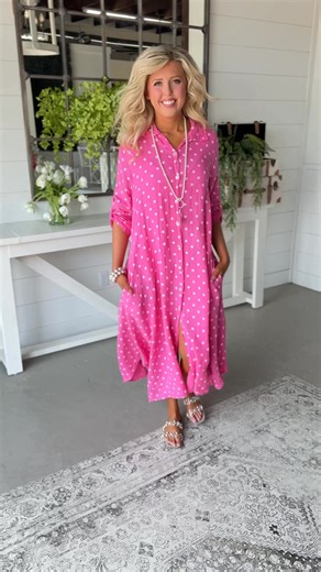 Shop our On the Dot Dress! ✨✨ #polkadots #PolkaDotDress | Carol's Boutique