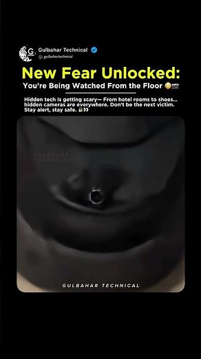 Hidden Cameras in a shoe?! The terrifying new trend you need to know about | You are NOT safe 👟⚠️