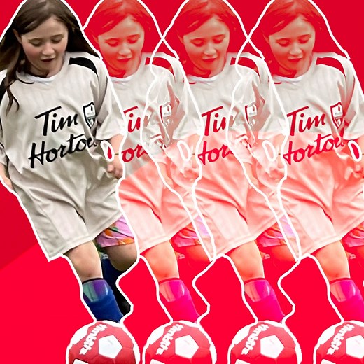 3.2K views · 85 reactions | ⚽️ From tiny kicks to BIG dreams, we're proud to celebrate our future stars who have soared through our Timbit Soccer Program! ⚽️ | Tim Hortons | Facebook