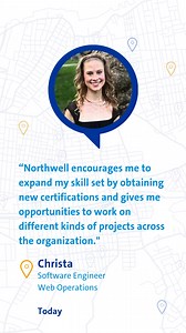 At Northwell, our information technology team members, like Christa, help our patients and team members by advancing IT solutions across our organization, earning us the Most Wired award multiple years in a row. Embark on the next step of your career journey with a #rewardingcareer in #informationtechnology at Northwell Health. #thenandnow https://bit.ly/3T9Iryy | Northwell Health Careers | Facebook