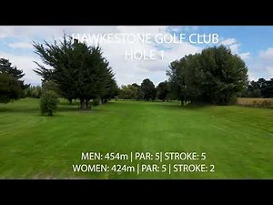 HOLE 1 - Hawkestone Golf Course