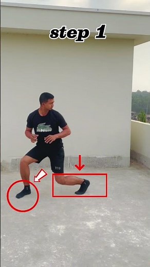#Kickboxing BACK SWEEP Kick attack tutorial # powerful kick attack #shortsyoutube# viral video