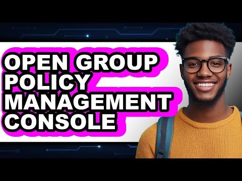 How to Open Group Policy Management Console (easy Method)