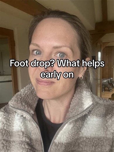 Replying to @A Foot drop after surgery can be really frightening, especially in the early weeks. If you’re only a few weeks post-op, gentle input matters more than forcing strength back 💛 At this stage it’s about: • calm, controlled movement • reconnecting the brain and muscle • letting the nerve wake up in its own time Small things like ankle pumps, pointing & flexing, drawing the alphabet with your foot, and watching the movement can help rebuild that connection. Everyone heals differently, n