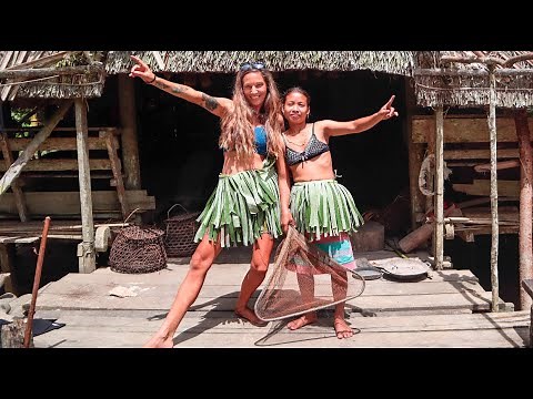 SAILOR GIRL LIVES WITH MENTAWAI TRIBE | Sailing Indonesia (Sailing Nandji) Ep144