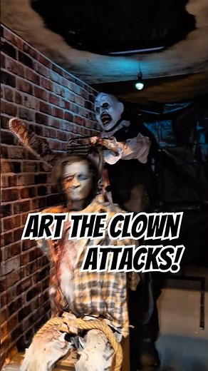 ART the clown Animatronic 🔪 Transworld Halloween Show 2025