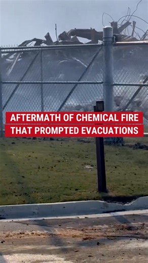 122K views · 651 reactions | CHARRED AFTERMATH: Video shows the remnants of a massive chemical plant fire that sparked evacuations when toxic smoke began billowing into the sky outside of Atlanta. | Fox News | Facebook