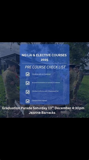 1.1K views · 14 reactions | Australian Army Cadets - North Queensland Brigade on Reels | Facebook