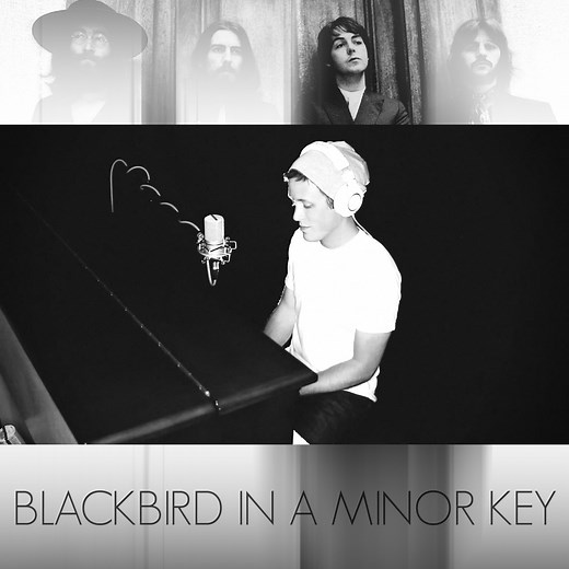 Here's a personal favorite of mine. I think the more stripped-down arrangement gives it a different kind of eeriness than some of my other covers. I can't believe it's already been 4 years since I released it! Here's "Blackbird" by The Beatles in a minor key. | Chase Holfelder
