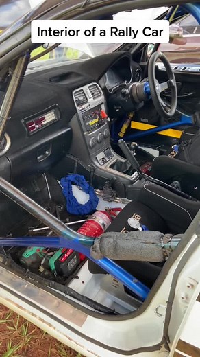 Explore the Exciting Interior of a Rally Car with Mukula Rally Team