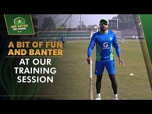 A Bit of Fun and Banter At Our Training Session 🏏 | #PAKvENG #UKSePK | PCB | MA2T