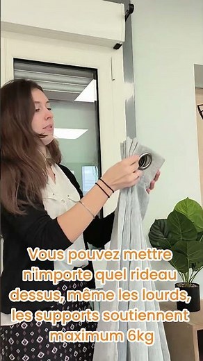 TUTO : INSTALLER DES RIDEAUX SANS PERCER