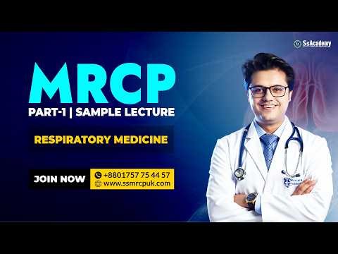 MRCP Part-1 Regular Course | Respiratory Medicine | Sample Lecture