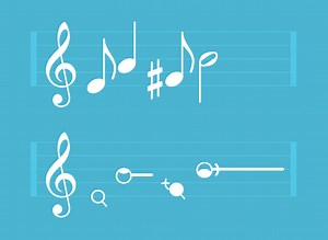 “Hummingbird,” A New Form of Music Notation That’s Easier to Learn and Faster to Read