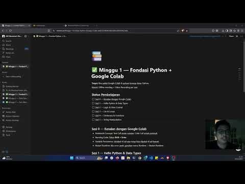 Python: Belajar python Sesi: 0 & 1