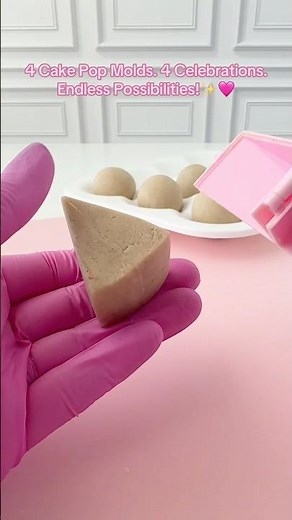 4 Cake Pop Molds. 4 Celebrations. Endless Possibilities!✨ | My Little Cakepop