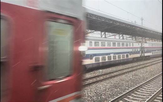 【原色次时代春运】2024.3.1引镇站K4079（9节原色25G）通过+K1001（全列原色双层25K）停靠