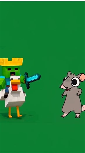 dancing with the rat #minecraft #rat #dance